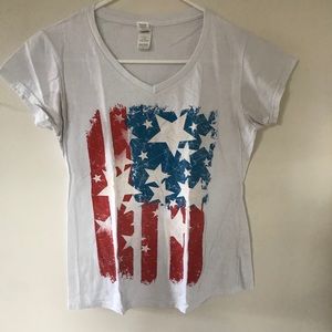 American flag t-shirt